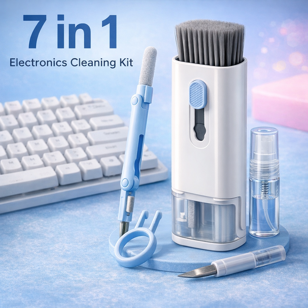 ZumbeeHome™ 7-in-1 Keyboard & AirPods Cleaning Kit