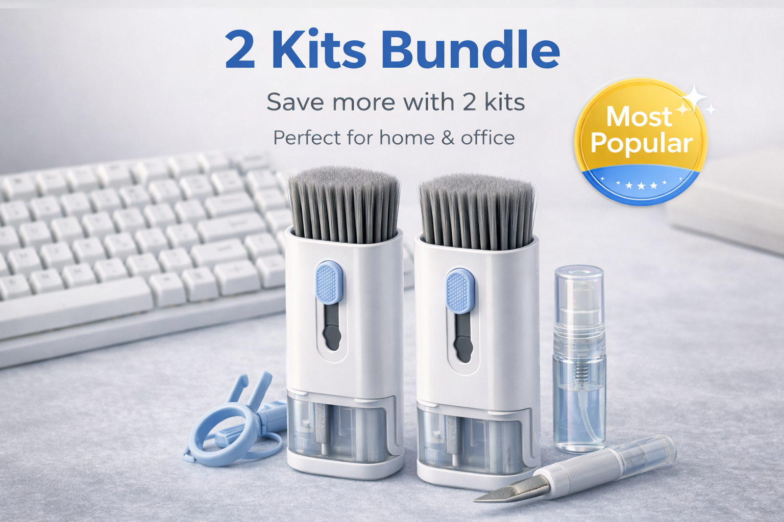 ZumbeeHome™ 7-in-1 Keyboard & AirPods Cleaning Kit