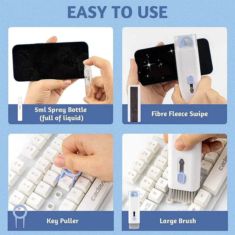 ZumbeeHome™ 7-in-1 Keyboard & AirPods Cleaning Kit